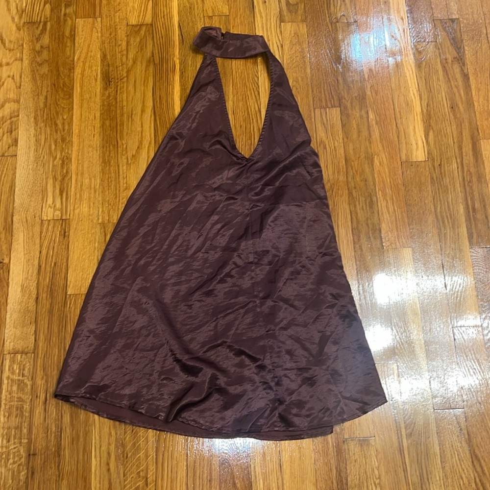 Dress purple short sexy